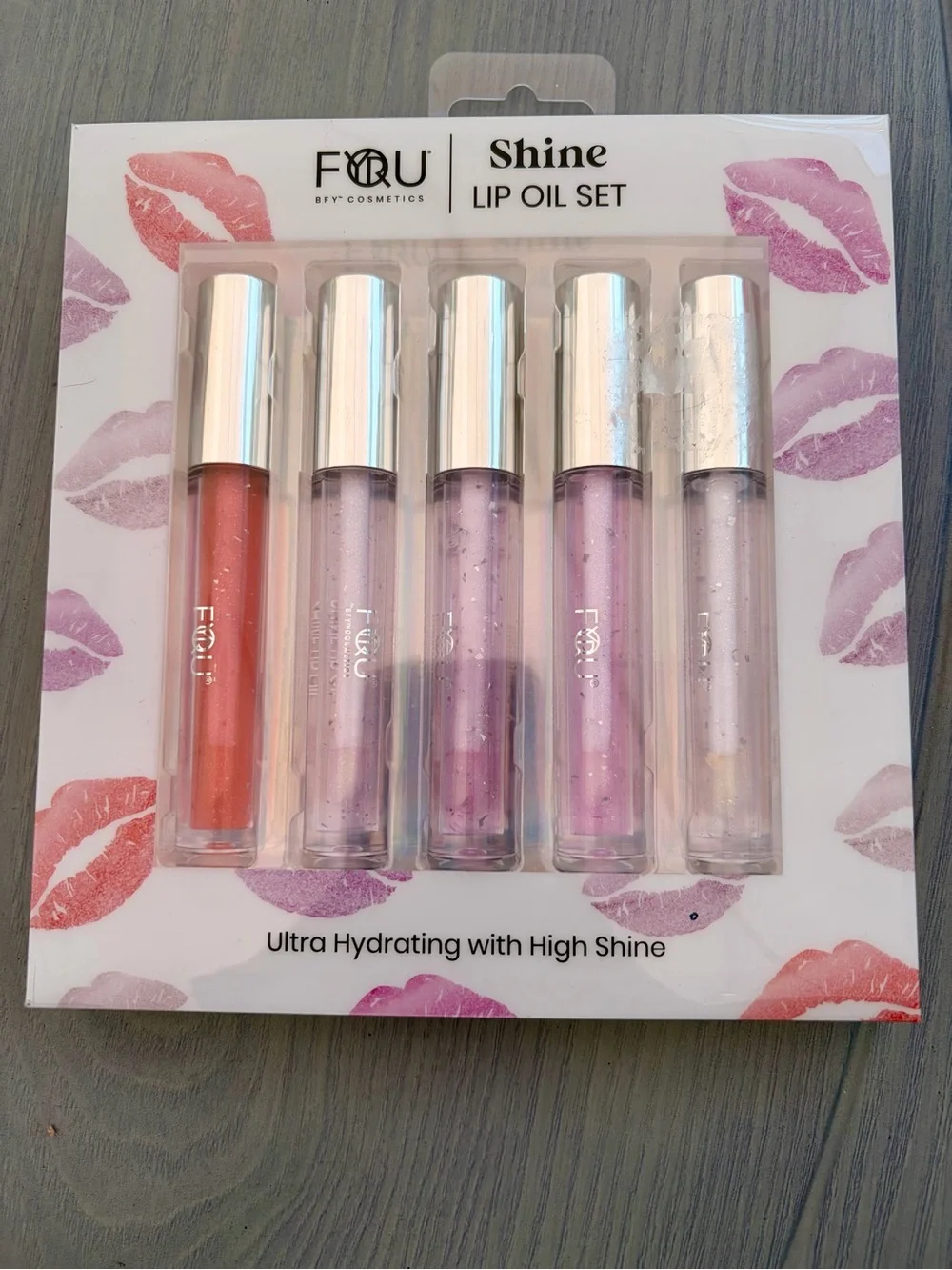 11 Piece Lip Oil Bundle - 6 Piece Manna Kadar Lip Oil Set & 5 Pack FOU Lip Oils